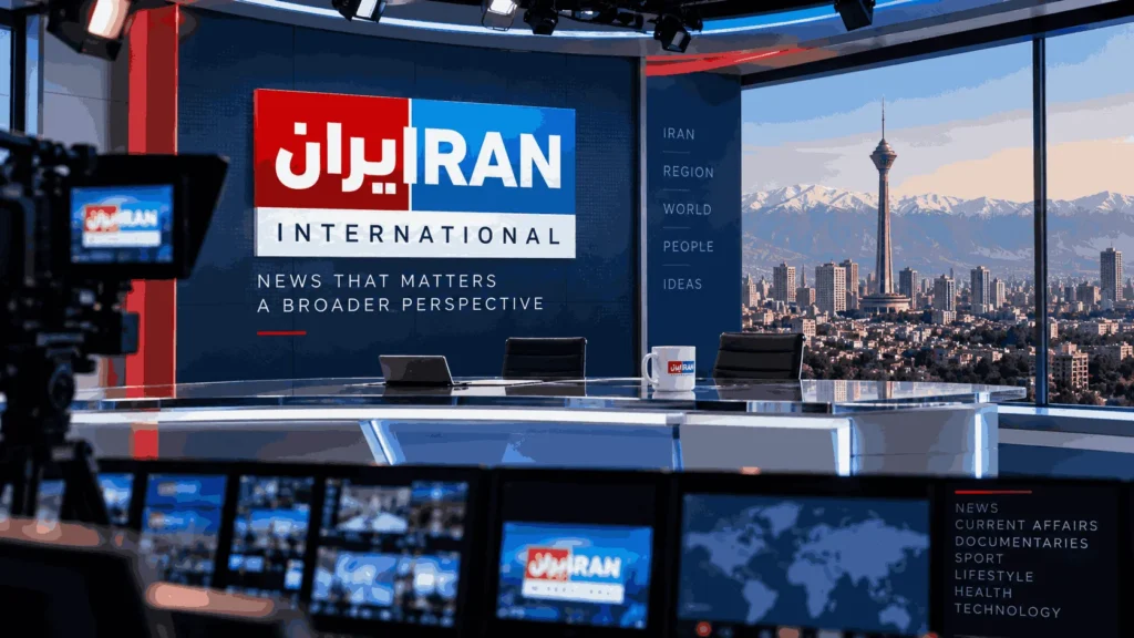 Iran International Persian news channel newsroom