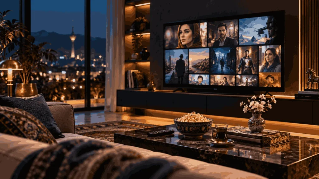 MBC Persia entertainment channel and Persian television